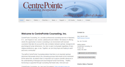 Desktop Screenshot of centrepointecounseling.org